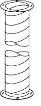 blower pipe, spiral