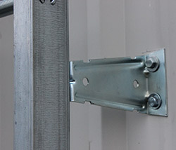 fixed ladder hardware brackets